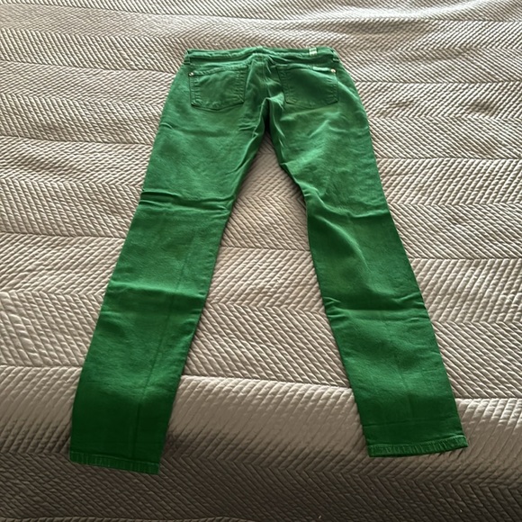 Woman’s green For All Man kind skinny jeans in excellent condition - Picture 6 of 6